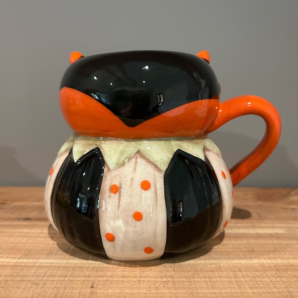 NEW NEVER USED Johanna Parker Ceramic Devil Mug - Picture 3 of 5